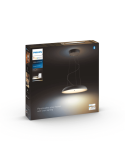 Lámpara Colgante Inteligente LED Amaze Hue Negra ambiente luz cálida embalaje