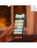 Lámpara Colgante Inteligente LED Amaze Hue Negra ambiente luz cálida app
