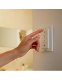 Lámpara Colgante Inteligente LED Amaze Hue Negra ambiente luz cálida interruptor