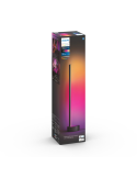 Lámpara de mesa LED negra inteligente Gradient Signe Philips Hue 2.000K hasta 6.500K + RGB embalaje