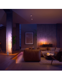 Lampadaire LED Moderne Blanc Gradient Signe Philips Hue Dimmable Ambient Philips Hue