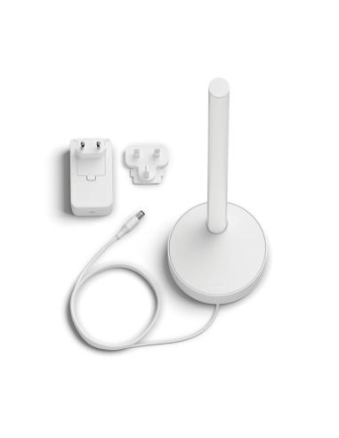 Luminária de pé LED moderna com sinal gradiente branco Philips Hue luminárias reguláveis