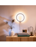 Applique murale LED ronde intelligente Sana Hue White 20W lumière blanche ambiante