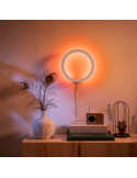 Applique murale LED ronde intelligente Sana Hue Blanc 20W ambiant