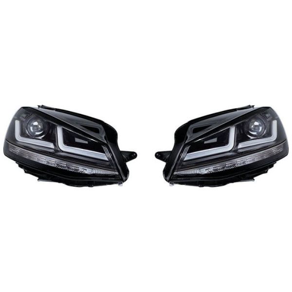 Faróis LED Golf VII LEDriving Xenarc Black Pack 2 LEDHL103-BK 4052899599598 | LeonLeds