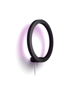 Luz de parede LED preta moderna Smart Sana Hue