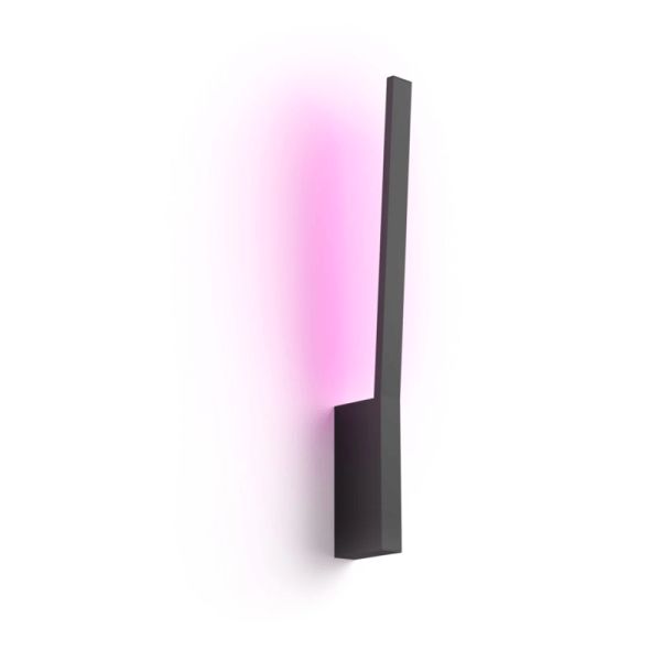 Aplique LED Inteligente negro Liane Hue