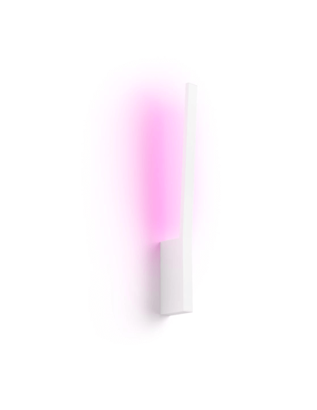 Moderna luminária de parede LED branca Liane Philips Hue