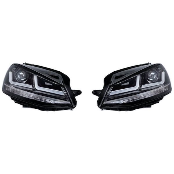 Golf VII LEDriving Xenarc Chrome Front LED Faróis Pack 2 LEDHL103-CM Osram | LeonLeds