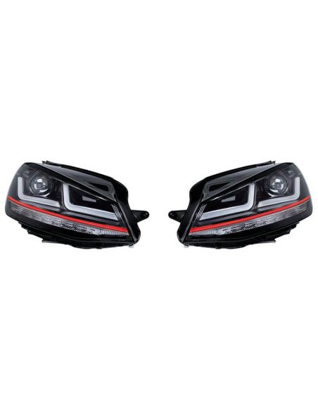 Faros LED delanteros Golf VII LEDriving GTI Pack 2 LEDHL103-GTI Osram | LeonLeds