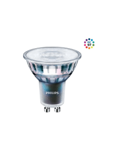 Bombilla LED Dicroica GU10 5.5W Philips Expert Color CRI97 | Bombilla Halogena LED | LeonLeds Iluminación