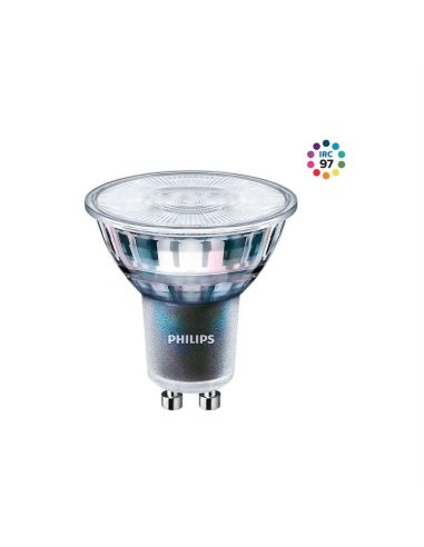 Bombilla LED Dicroica GU10 5.5W Philips Expert Color CRI97 | Bombilla Halogena LED | LeonLeds Iluminación