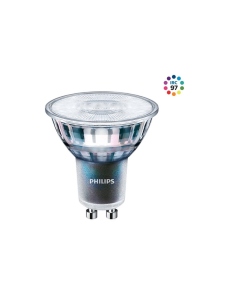 Bombilla LED Dicroica GU10 5.5W Philips Expert Color CRI97 | Bombilla Halogena LED | LeonLeds Iluminación