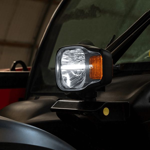Faro delantero LED homologado para maquinaria agrícola e industria 6 Pin Deutsch Wesem | LeonLeds Iluminación