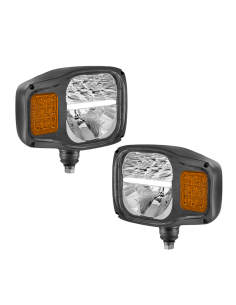 Faro delantero LED homologado para maquinaria agrícola e industria 6 Pin Deutsch Wesem | LeonLeds Iluminación