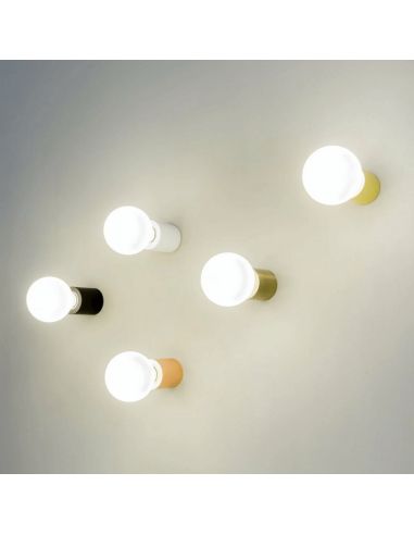 Plafón/aplique de pared de metal Ten ambiente Faro