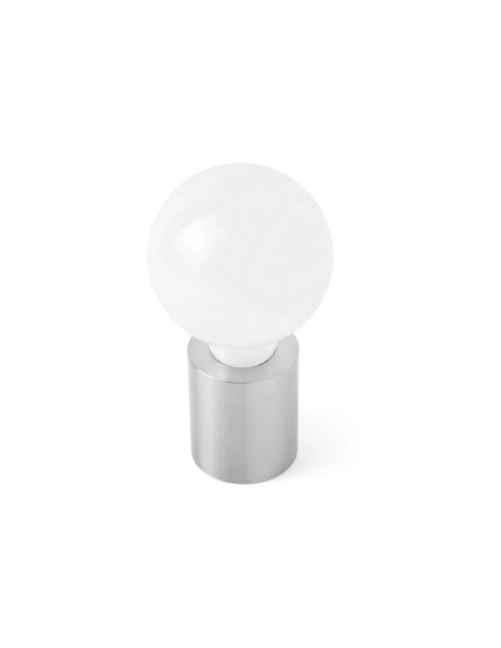 Plafonnier/applique en métal Faro Nickel Ten