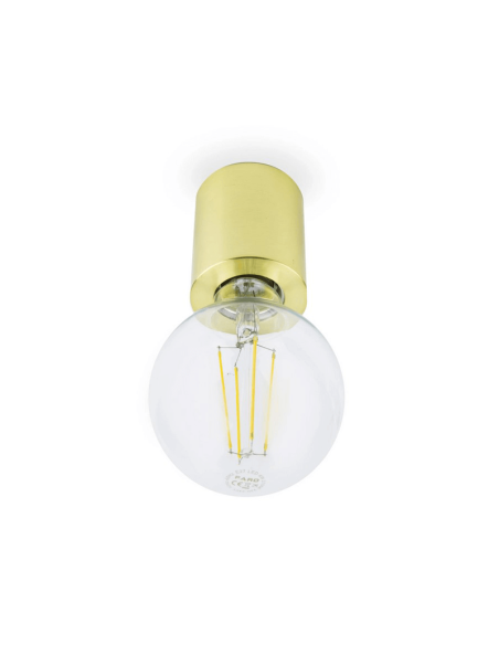 Plafón/aplique de pared de metal Ten oro Faro