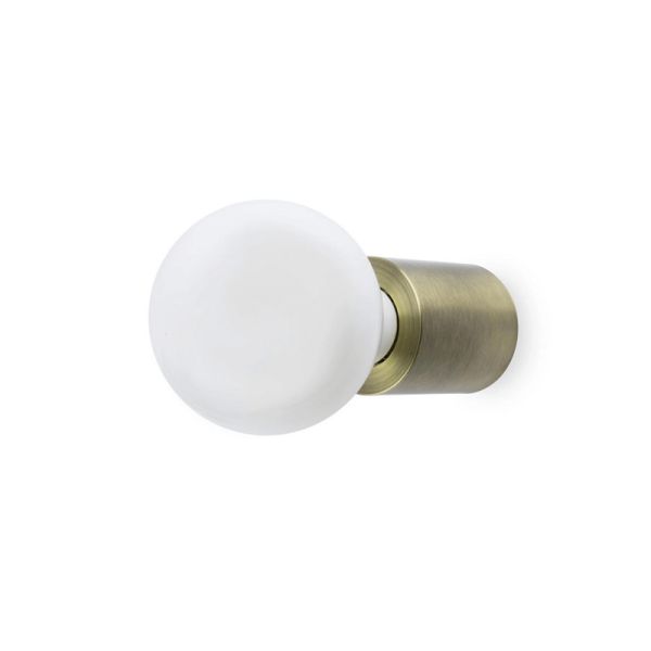 Plafón/aplique de pared de metal Ten oro viejo Faro