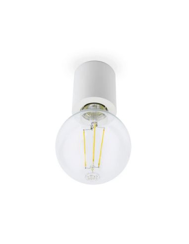 Aplique de teto/parede em metal White Ten Faro