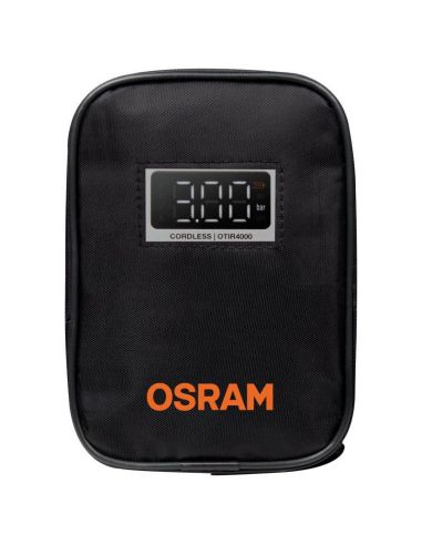 Poderoso Compressor de Pneu LCD com Bateria Recarregável Tyreinflate 4000 OTIR4000 Osram Portable | leonleds