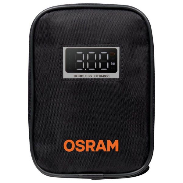 Poderoso Compressor de Pneu LCD com Bateria Recarregável Tyreinflate 4000 OTIR4000 Osram Portable | leonleds
