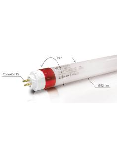 Tubo LED T5 especial Carnes Rojas Megalux Meat Cuerpo Giratorio LedsFactory | LeonLeds 2