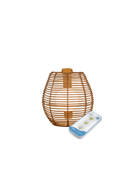 Aplique LED exterior natural sin cables Bossa Wall