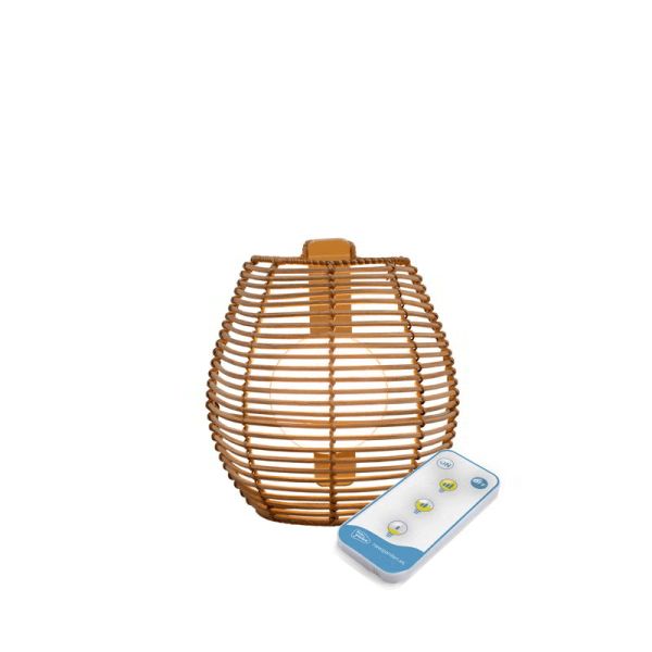 Aplique LED exterior natural sin cables Bossa Wall