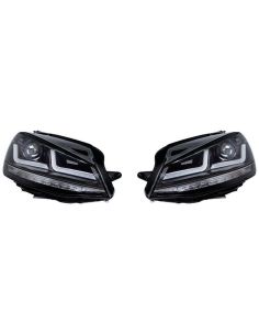 Faróis LED Golf VII LEDriving Xenarc Black Pack LEDHL104-BK 4052899604896 | LeonLeds