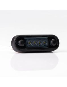 Piloto LED de galibo ahumado para barra o superficie plana Blanco FT-073 B Dark Fristom | LeonLeds