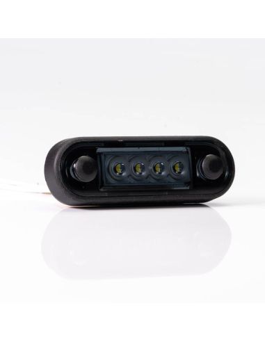 Piloto LED de galibo ahumado para barra o superficie plana Blanco FT-073 B Dark Fristom | LeonLeds