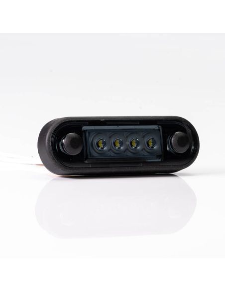 Piloto LED de galibo ahumado para barra o superficie plana Blanco FT-073 B Dark Fristom | LeonLeds