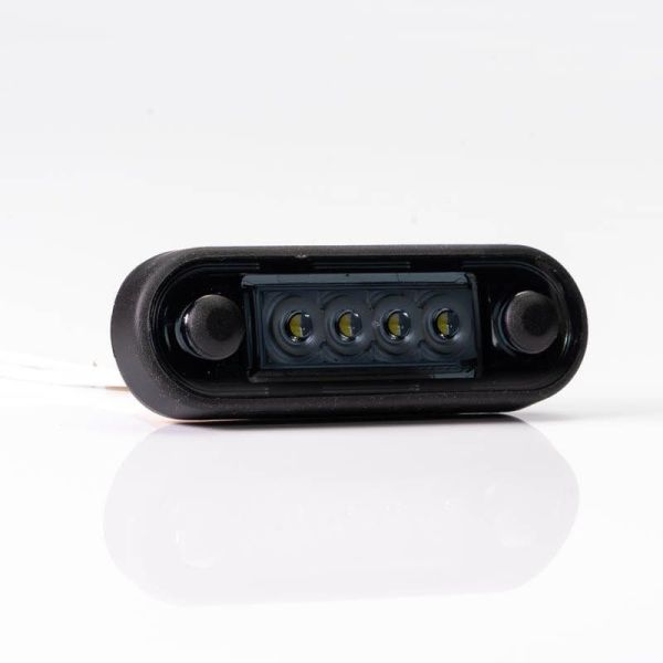 Piloto LED de galibo ahumado para barra o superficie plana Blanco FT-073 B Dark Fristom | LeonLeds