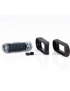 Piloto LED de galibo ahumado para barra o superficie plana Blanco FT-073 B Dark Fristom | LeonLeds 2