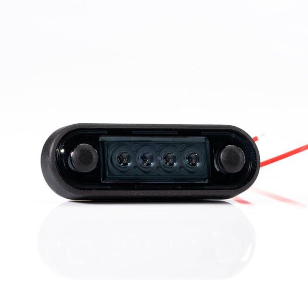 Piloto LED de galibo ahumado para barra o superficie plana Rojo FT-073  C Dark Fristom | LeonLeds