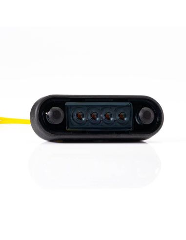 Lumière LED de dégagement fumée pour barre ou surface plane Ambre FT-073 Dark Fristom | LéonLeds