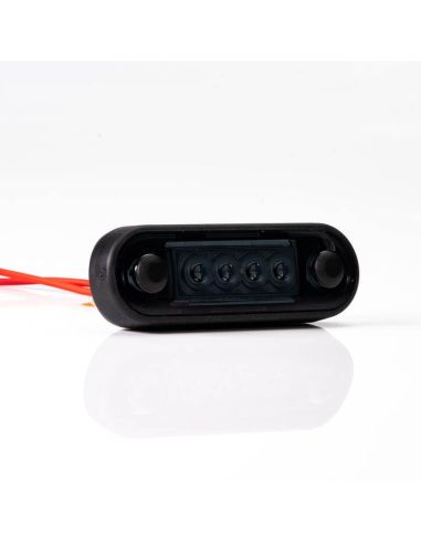 Lumière LED de dégagement fumée pour barre ou surface plane Rouge FT-073 C Dark Fristom | LéonLeds