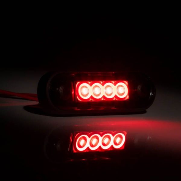 LED-Rücklicht mit geräucherter...
