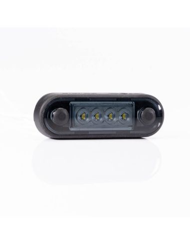 Piloto LED de galibo ahumado para barra o superficie plana Blanco FT-073 B Dark Fristom | LeonLeds