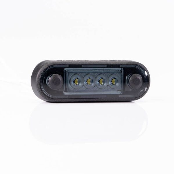 Piloto LED de galibo ahumado para barra o superficie plana Blanco FT-073 B Dark Fristom | LeonLeds