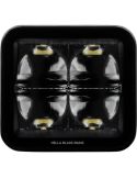 Faro LED cuadrado largo alcance Black Magic Cube 3,2" 12V/24V 3000Lm 1 Unds. Deutsch Hella 1FA 358 176-861 Hella | LeonLeds