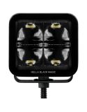 Faro LED cuadrado largo alcance Black Magic Cube 3,2" 12V/24V 3000Lm 1 Unds. Deutsch Hella 1FA 358 176-861 Hella | LeonLeds