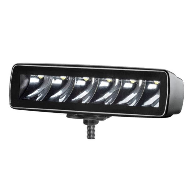 Barra LED rectangulaire à longue portée Black Magic Cube 6,2" 12V/24V 1 600 lm 1 unité Deutsch Hella 1FB 358 176-211 | LeonLeds