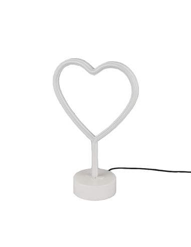 Lámpara de sobremesa Heart-corazón de Trio Lighting | LeonLedstutiendadeiluminacion