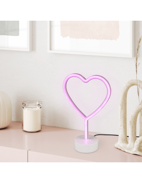 Lampe de table Heart-heart de Trio Lighting ambient | LeonLeds.com
