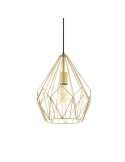 Luminária de teto vintage Carlton ouro 1XE27 Eglo