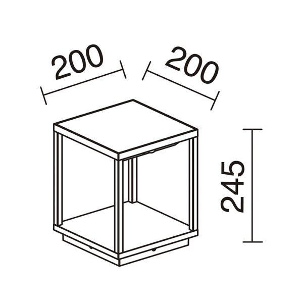 Balise Solaire Led 3.5W Solei Anthracite 3000K par Dopo au meilleur prix | Éclairage LeonLeds