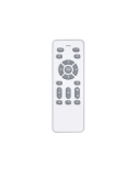 Mando Ventilador LED de techo de 45W aspas plegables Moss blanco 4900 Lm CCT
