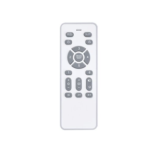 Ventilateur de plafond LED télécommandé 45W pales repliables Blanc mousse 4900 Lm CCT